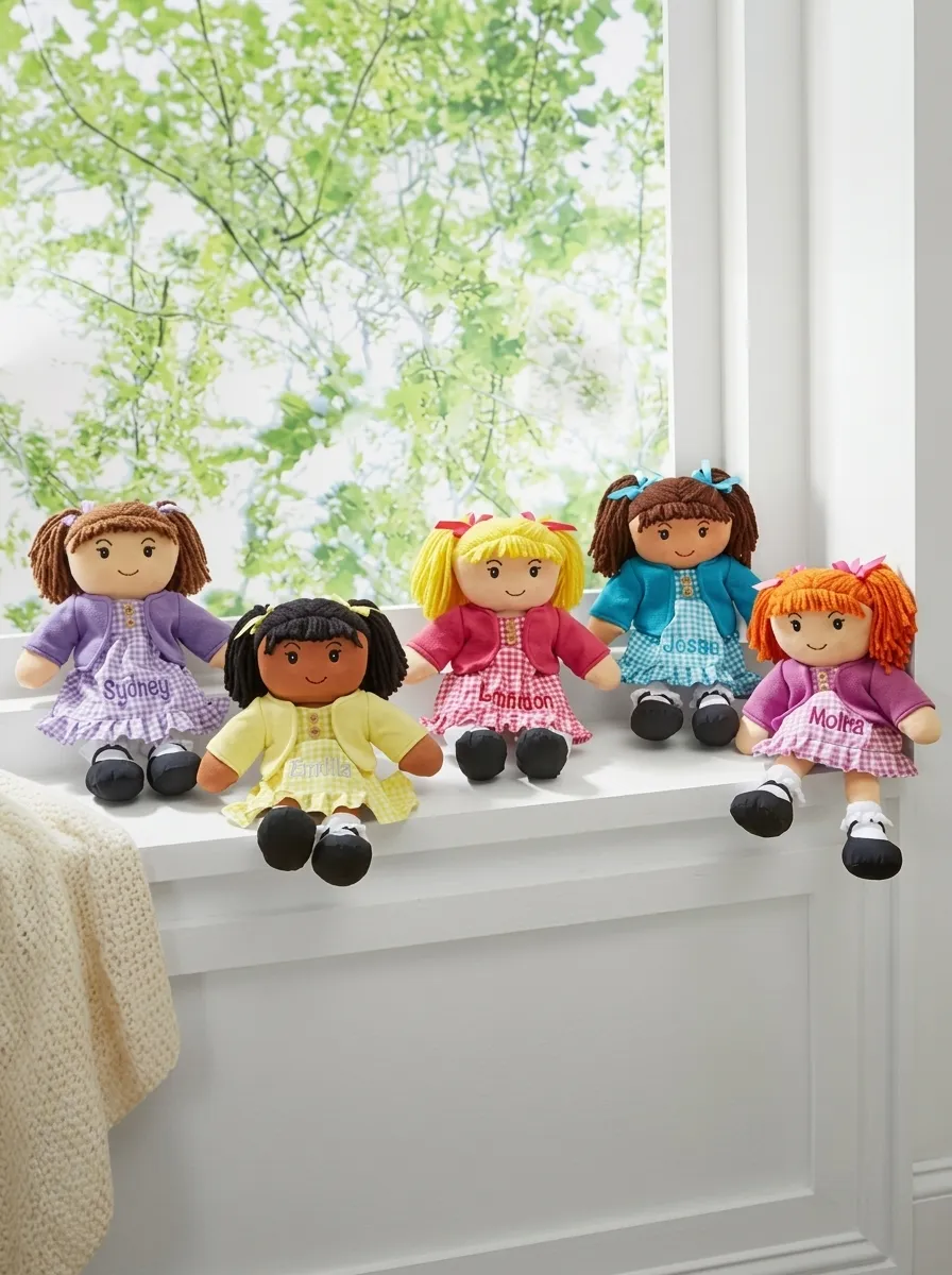 Beautiful custom doll — handcrafted by LeelineToys